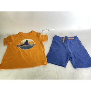 Eddie Bauer Kids T-Shirt Top Shorts Set Matching Outfit Kids Boys Toddler 3T